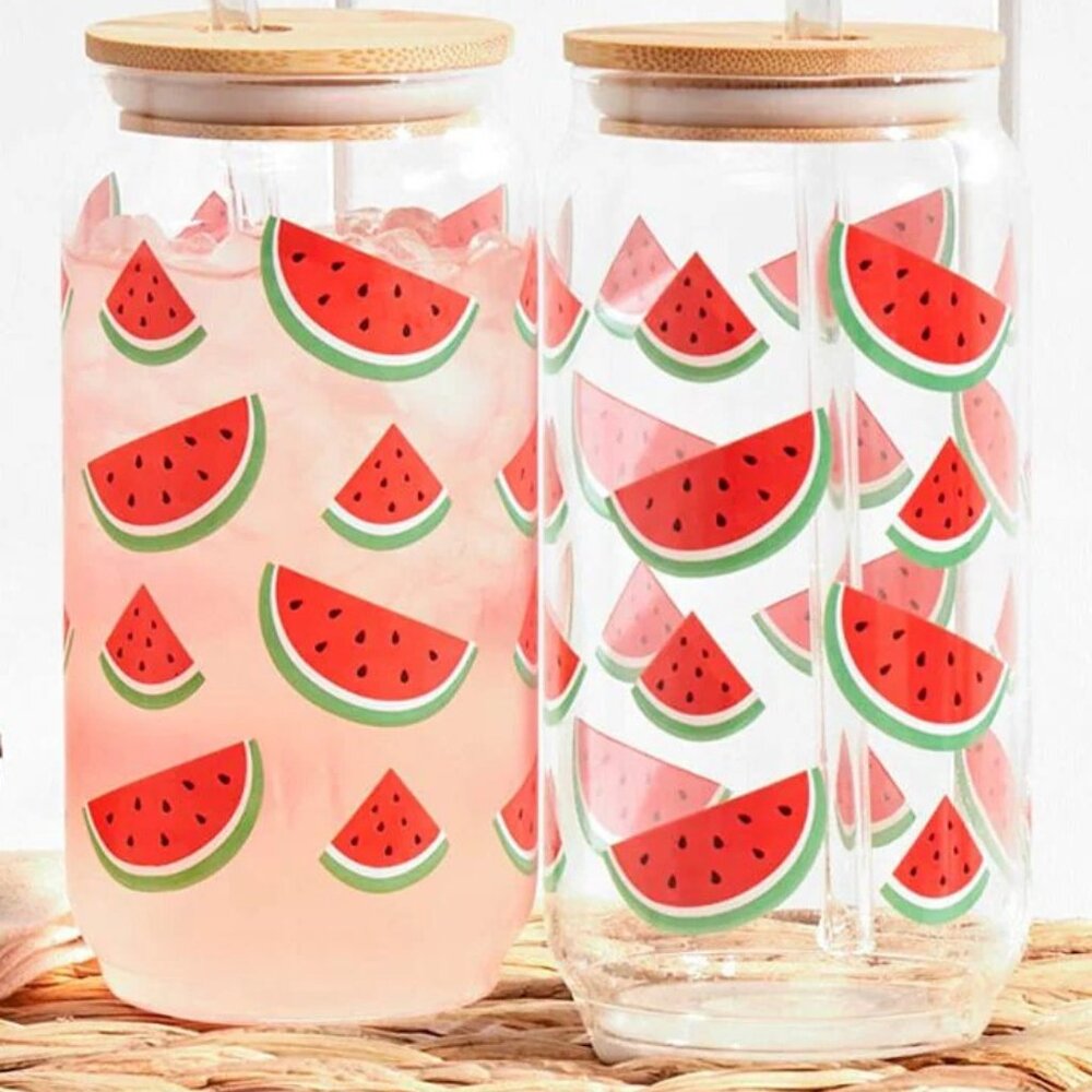 GLASS TUMBLERS, NEW!